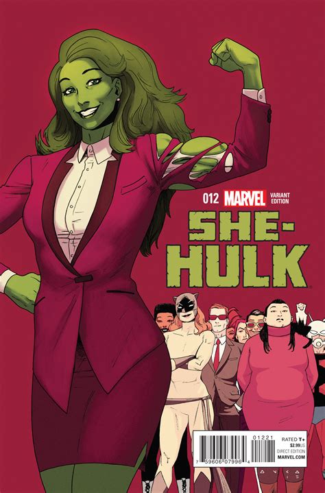 Nov140814 She Hulk 12 Anka Final Issue Var Previews World