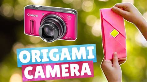 Origami Camera Easy How To Make An Origami Camera Origami Dollar