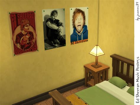 The Sims Resource 4 Sets Of Music Band Posters V2
