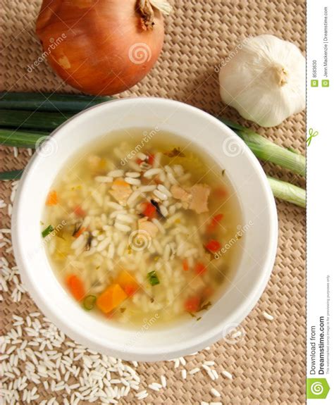 Rice Soup Or Congee Minced Pork And Entrails With Preserved Egg Stock