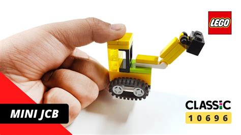 How To Make Mini Lego Jcb Toy With Lego Classic 10696 And Diy Brick