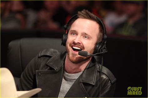 Photo Aaron Paul Has A Need For Speed On Wwes Monday Night Raw 02 Photo 3066729 Just Jared