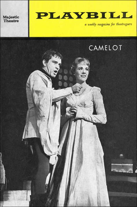 Camelot Broadway Majestic Theatre 1960 Playbill