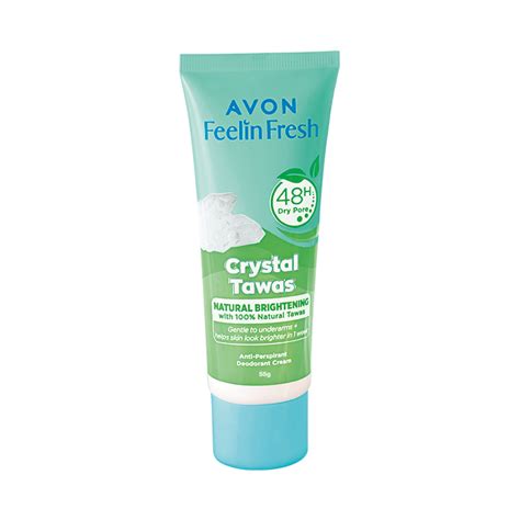 Avon Product Detail Feelin Fresh Quelch Crystal Tawas Anti