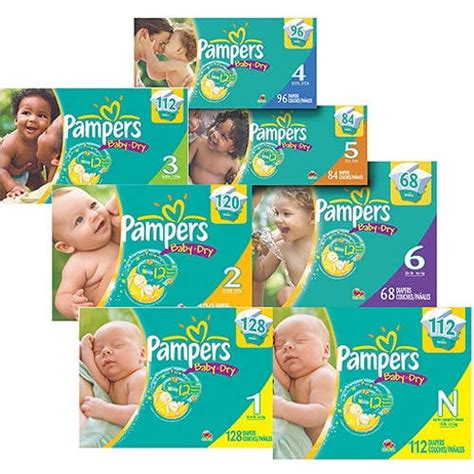 Pampers Baby Dry Diapers Super Pack Newborn 112 Count