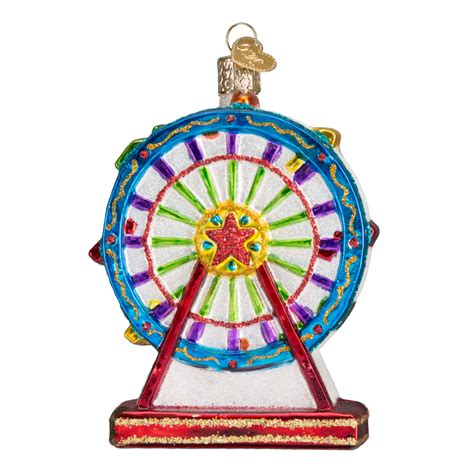 Ferris Wheel Glass Ornament Winterwood Gift Christmas Shoppes