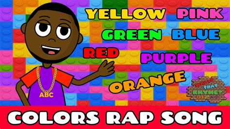 Color Creative Learning Rap Color Song Rap Kids Songs Nursery