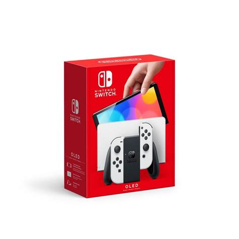 Nintendo Switch Oled With White Joy Con Nintendo Switch Gamestop