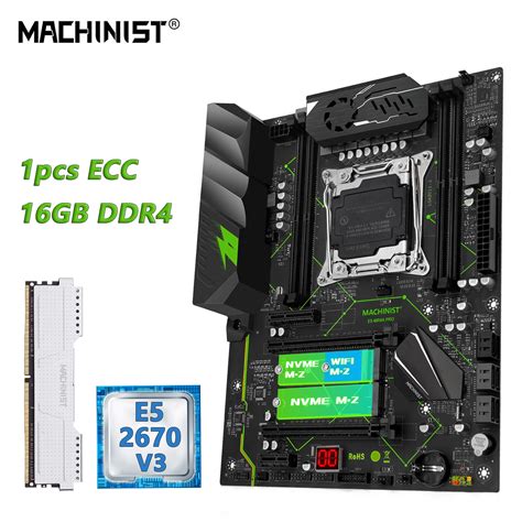 Machinist X99 Lga 2011 3 Motherboard Kit Set Com Xeon E5 2670 V3 Cpu