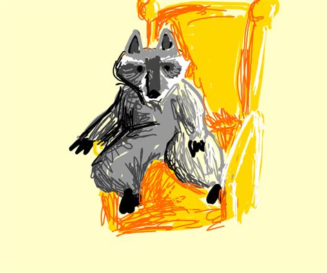 Evil Raccoon Drawception