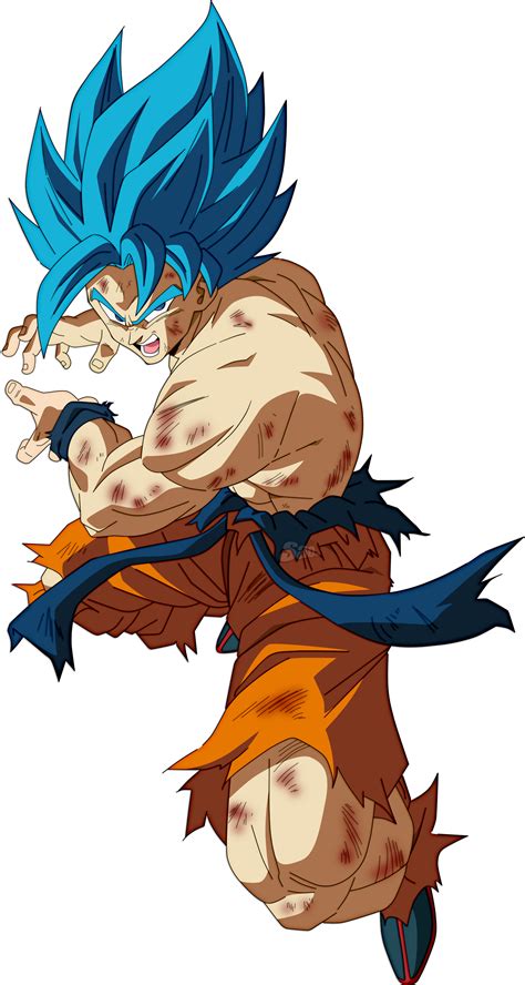 Goku Ssj Blue Broly By Saodvd On Deviantart