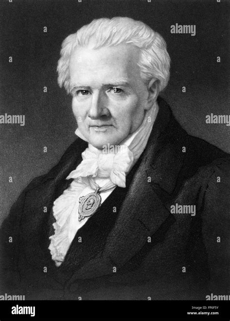 alexander von humboldt n 1769 1859 german naturalist mezzotint 1859 by john sartain stock