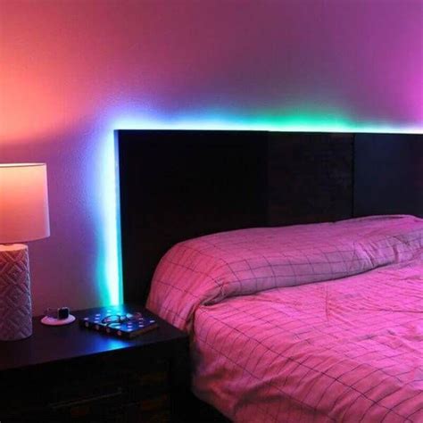 16ft Color Changing 300 Leds Light Strip With Remote Control Bedroom