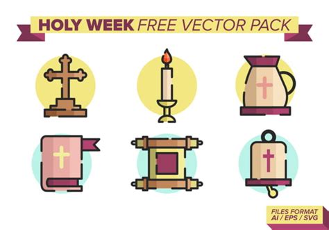 Holy Week Free Vector Pack Ai Eps Svg Uidownload
