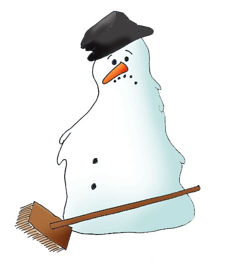Melting Snowman Clipart Png Clip Art Library