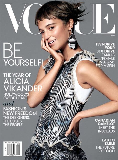 American Vogue January 2016 Cover American Vogue