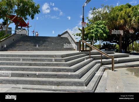 The Stairs To Victoria Bridge Central Business District Of Townsville