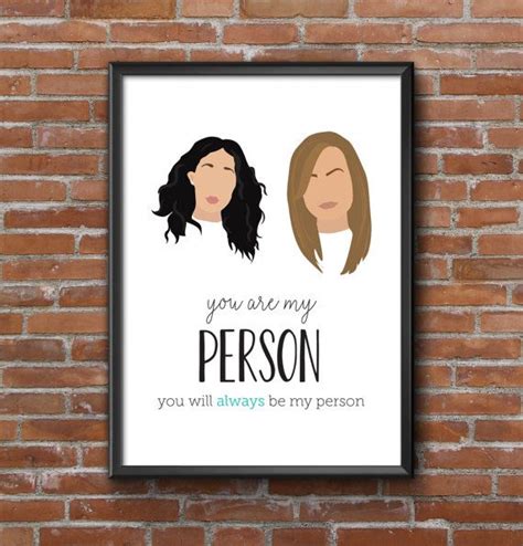 Greys Anatomy You Are My Person 8x10 Quote By Thrillingdesigns Greys