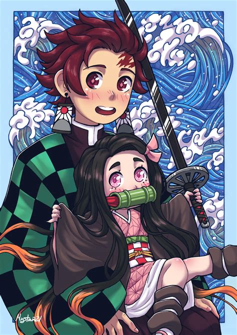 Kimetsu No Yaiba Kamado Siblings By Mystar21 On Deviantart