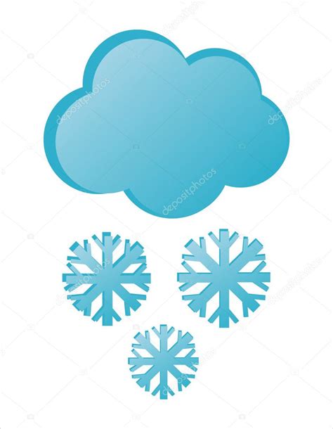 Cloud With Snowflakes — Stock Vector © Isabelle 4588329