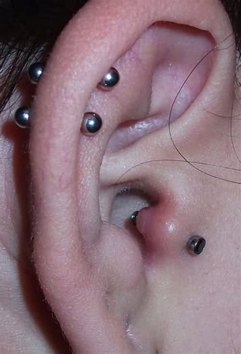 Swollen Tragus Piercings Causes And Treatment Authoritytattoo