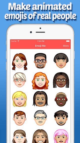 Emoji Me Face Maker Animated Avatar Creator On The App Store