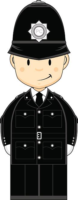 Cute British Style Policeman Stock Illustration Download Image Now