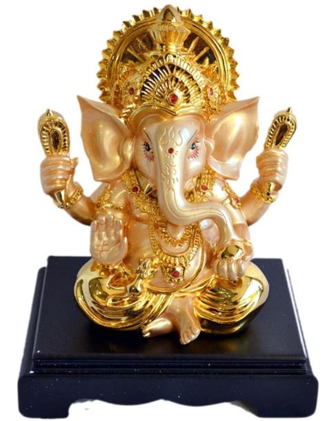 Lord Ganesh Beautiful Statues Hindu Good Luck God My Aashis