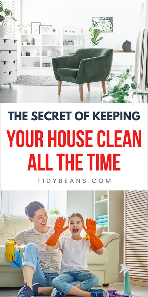 The Secret Of Keeping Your House Clean All The Time