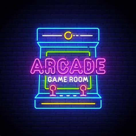Arcade Game Room Led Neon Sign Arcade Game Room Arcade Room Arcade