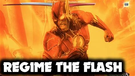 Injustice Gods Among Us Regime The Flash Super Attack Moves