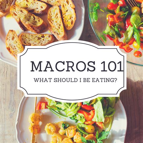 Macros 101 What Should I Be Eating How To Eat Better Macros Diet