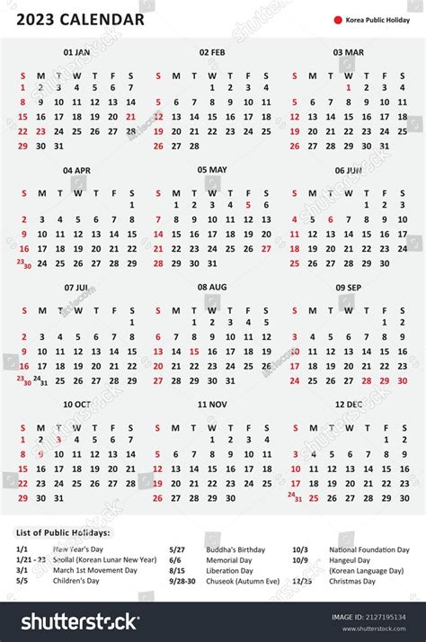 Korean Holidays 2023 2023 Calendar