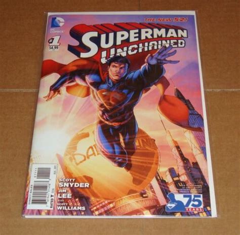 Superman Unchained 1 Brett Booth New 52 Variant Edition 1st Print Ebay