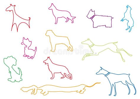Outline Dog Stock Illustration Illustration Of Friend 4780601