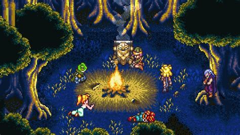 chrono trigger s campfire scene is a meditation on friendship regrets and time itself