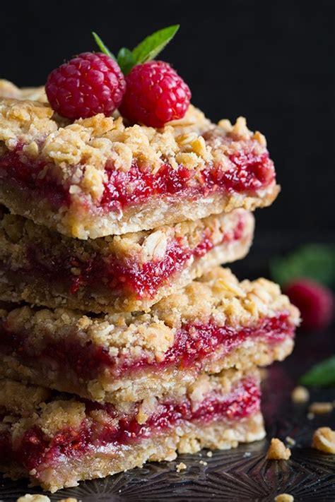 This fine looking piece of cuisine will surely please the most demanding of guests this basic crepes recipe can be made from ingredients that regular people have lying around in their. Raspberry Bars (with Oatmeal Crumble Topping!) - Cooking Classy