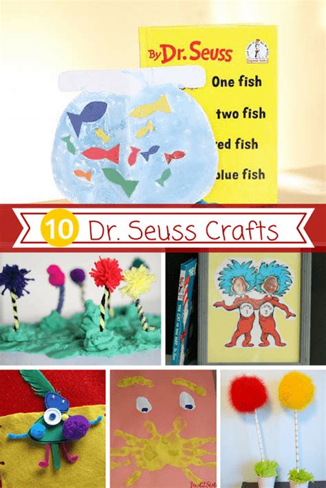 10 Fun Dr Seuss Crafts For Kids Two Kids And A Coupon