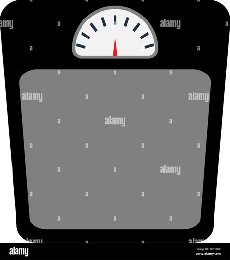 Weight Scale Icon Design Template Illustration Vector Isolated Stock