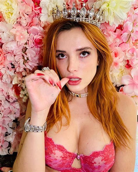 Bella Thorne Sexy And Topless In Red Latex Pics