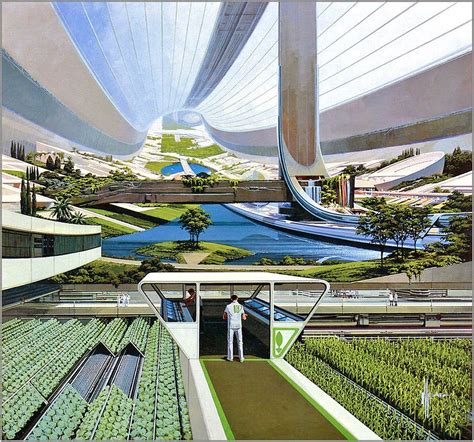 Utopia Or Gmo Distopia Retro Futurism Futuristic City Syd Mead