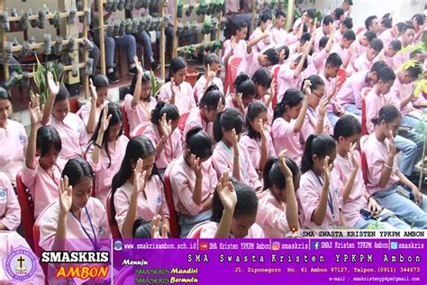 Matius 16:18, alam maut tidak akan menguasainya c. SMA Kristen YPKPM Ambon - TIM PENDOA STEMI MELAKUKAN ...