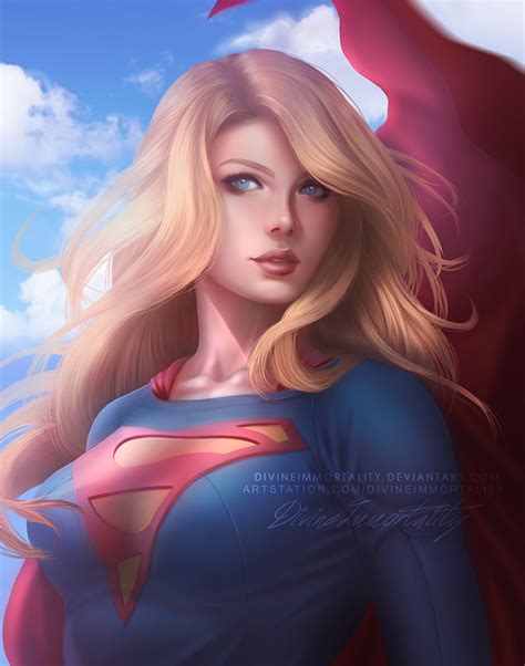 Supergirl By Divineimmortality Power Girl Supergirl Supergirl Dc
