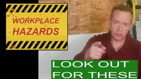 6 Common Hazard Categories In The Workplace Toolbox Talk Youtube