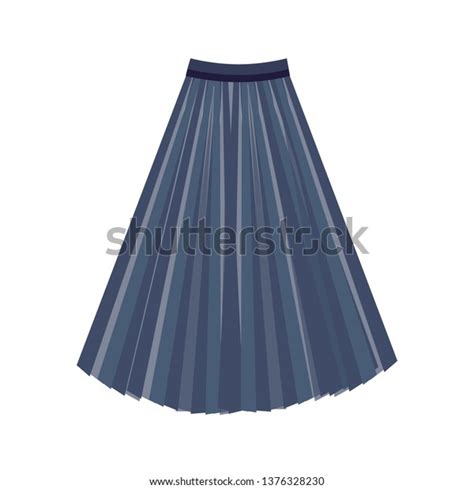 Pleated Skirtfashion Vector Illustration Stock Vector Royalty Free