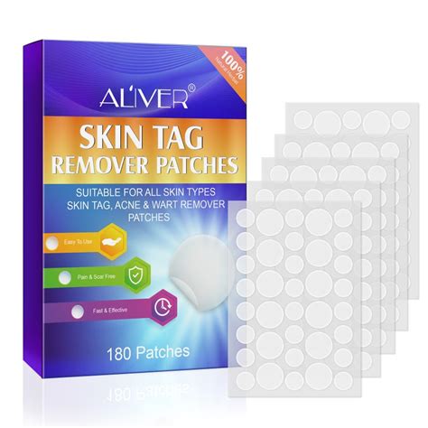 Buy Aliver Fast Skin Tag Remover Patch Safe Acne Wart Removal Body Face