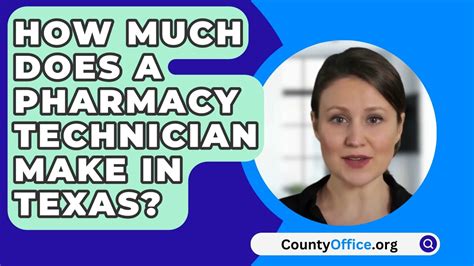 How Much Does A Pharmacy Technician Make In Texas