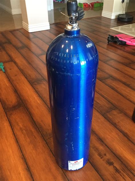 Aluminum Luxfer Scuba Tank High Pressure Sherwood Air Valve Needs Hydro Testing For Sale In