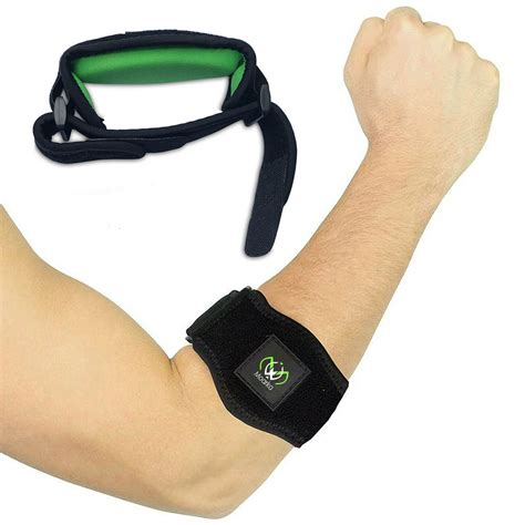 Tennis Elbow Brace With Targeted Compression 2 Count Adjustable
