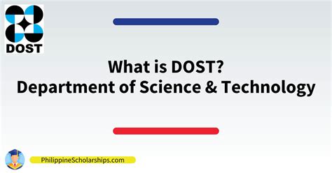 What Is Dost Department Of Science And Technology Philippine